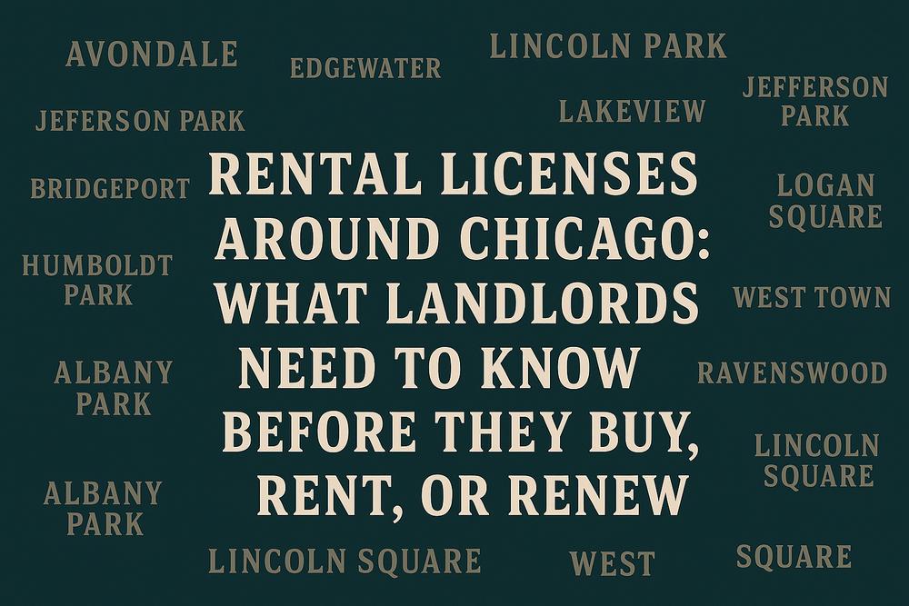 Rental Licenses Around Chicago: What Landlords Need To Know Before They Buy, Rent, Or Renew